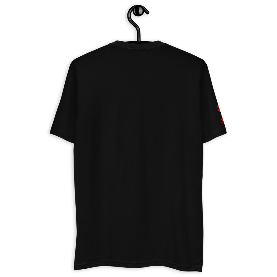 T-shirt Essential Red Edition — Noir — vue de dos