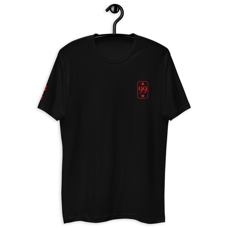 T-shirt Essential Red Edition — Noir — vue de face