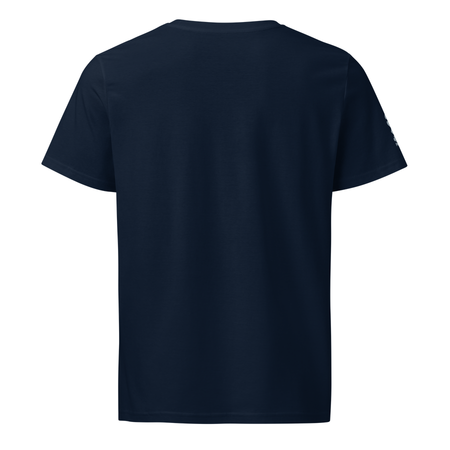 T-shirt Bio Essential Silver Edition — French Navy — vue de dos