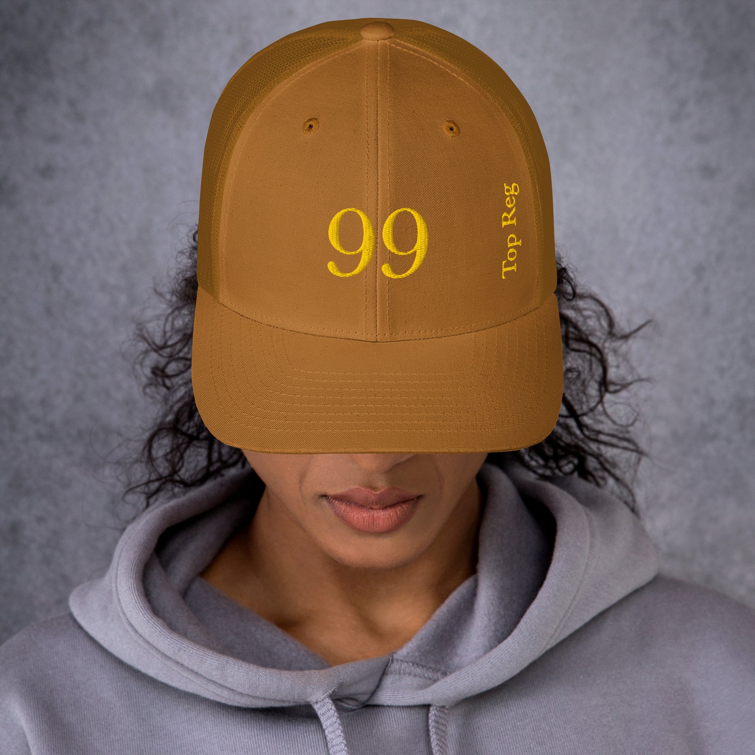 Casquette Trucker PK9 Top Reg Golden Edition — Caramel