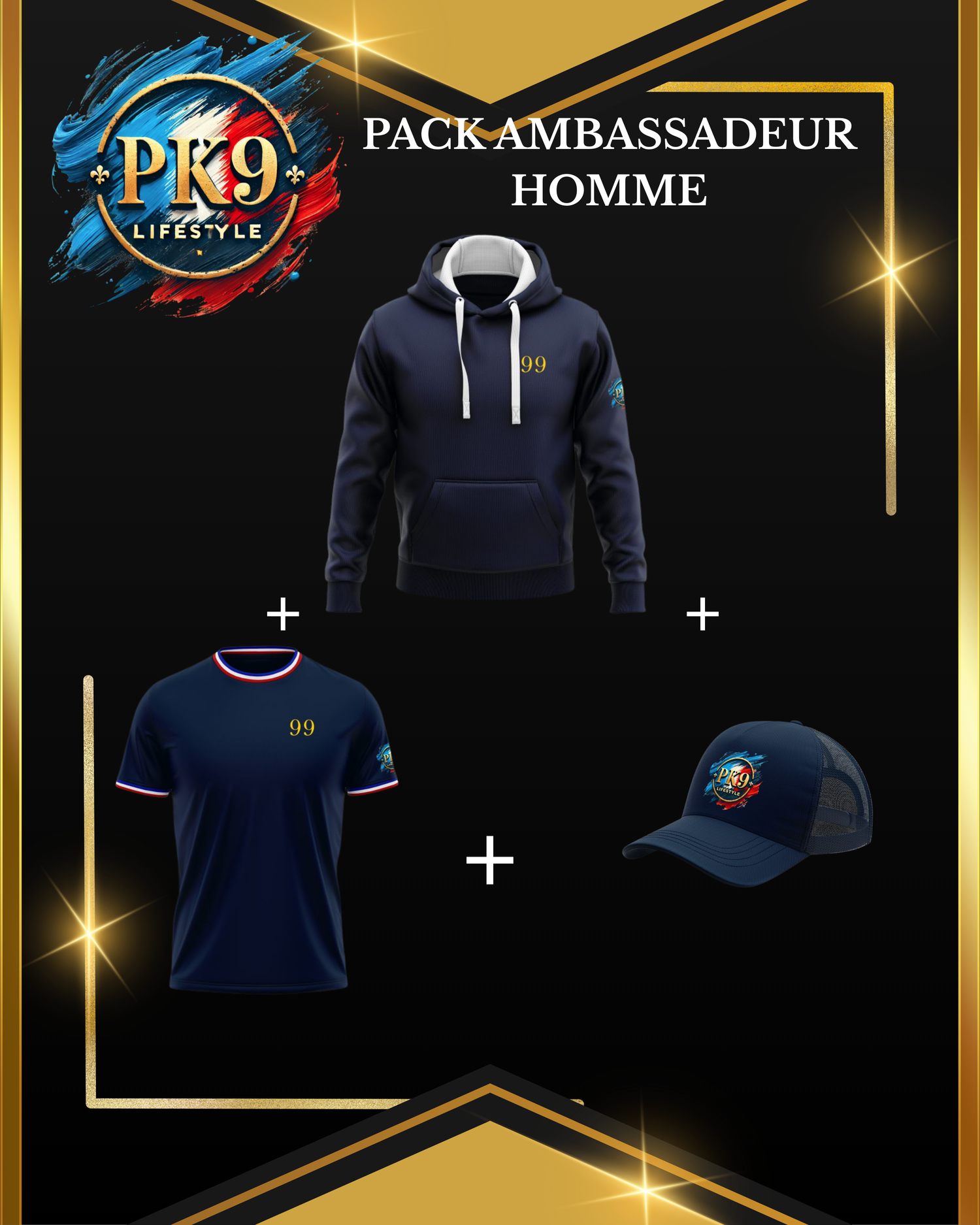 Pack Ambassadeur Homme — PK9 NewGen Deluxe