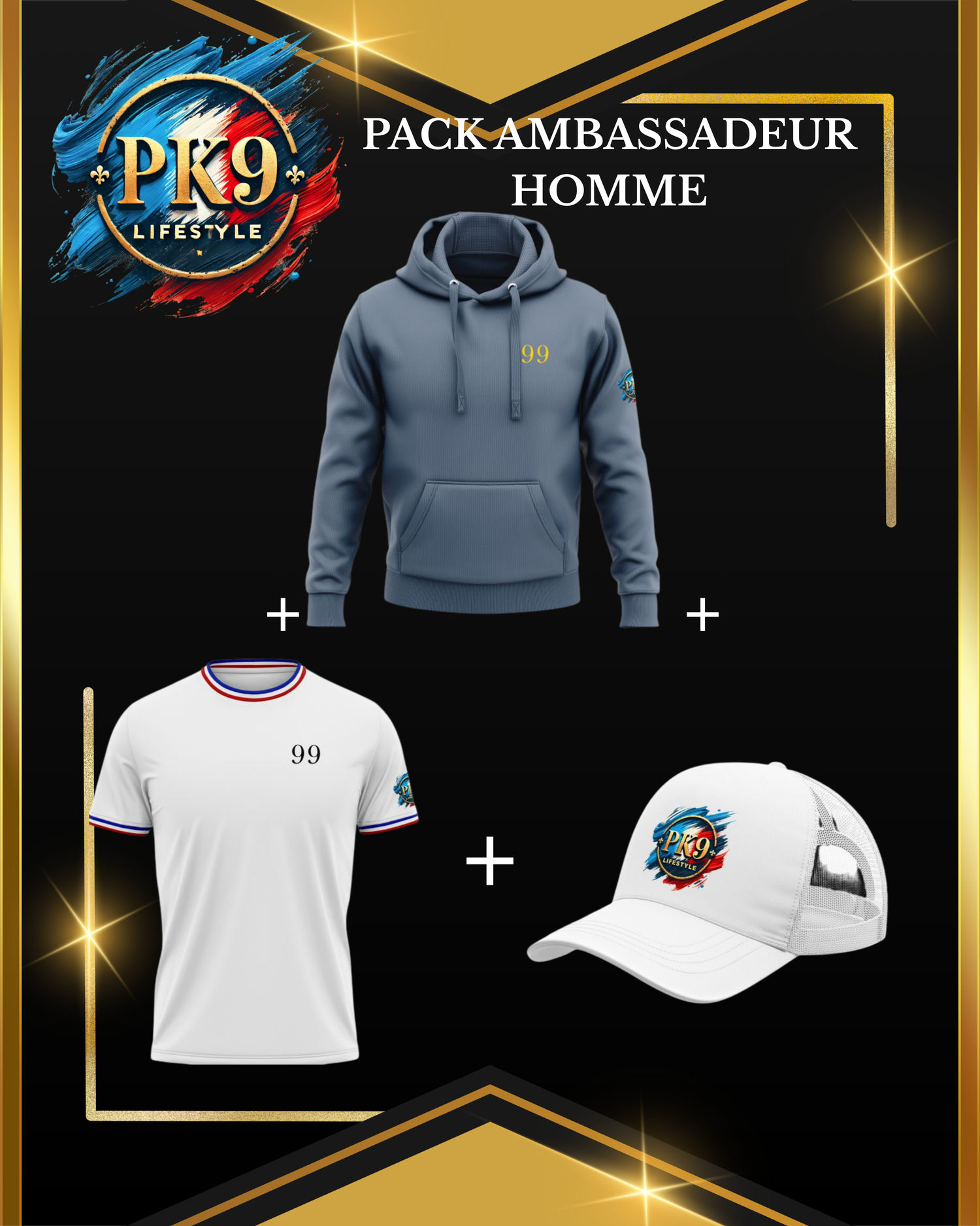 Pack Ambassadeur Homme — PK9 NewGen Deluxe