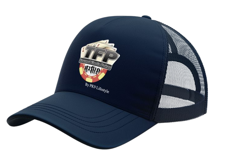 Casquette Fiesta Poker — Bleu marine