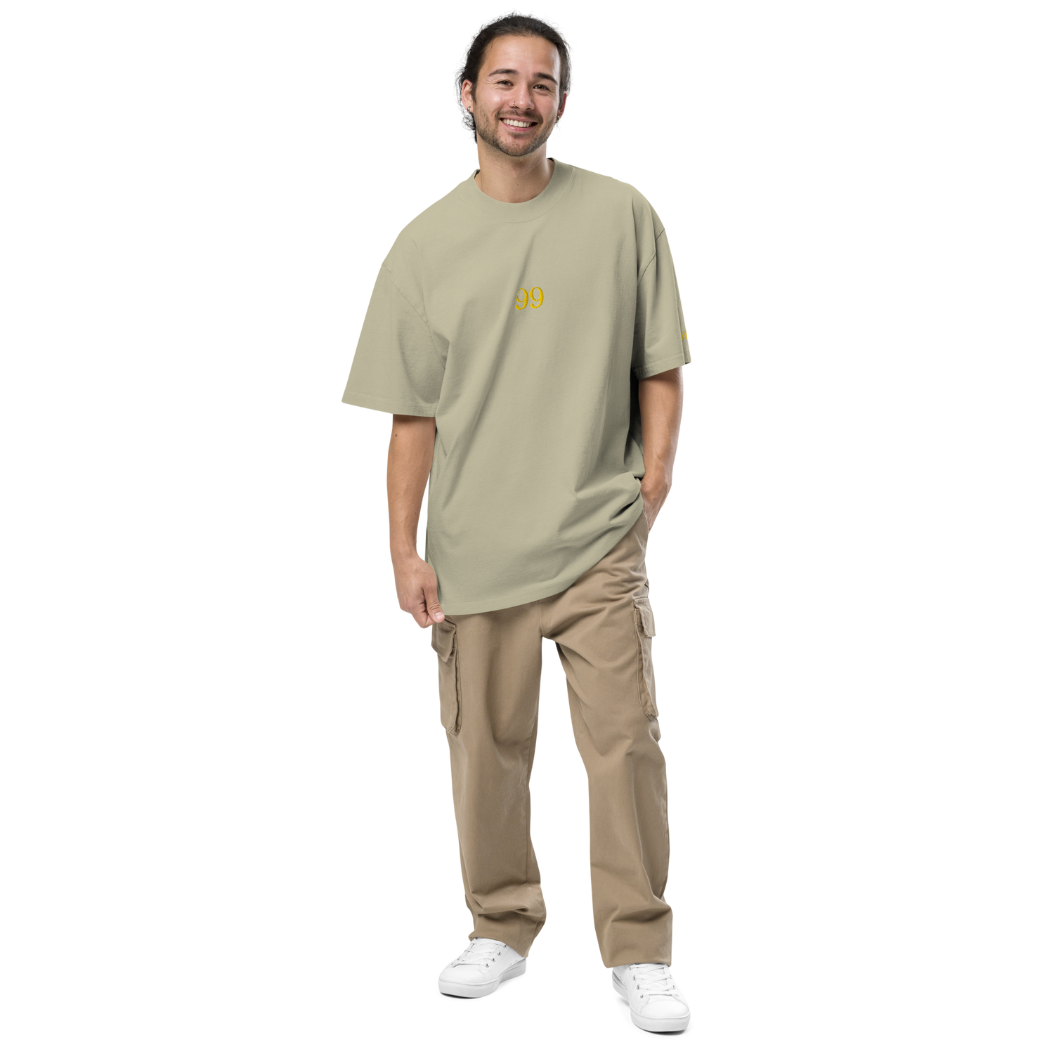 T-shirt oversize délavé