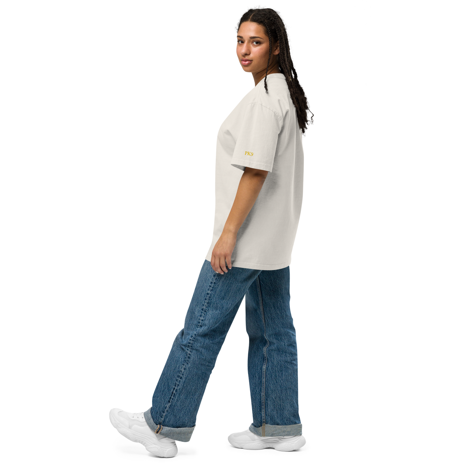T-shirt oversize délavé