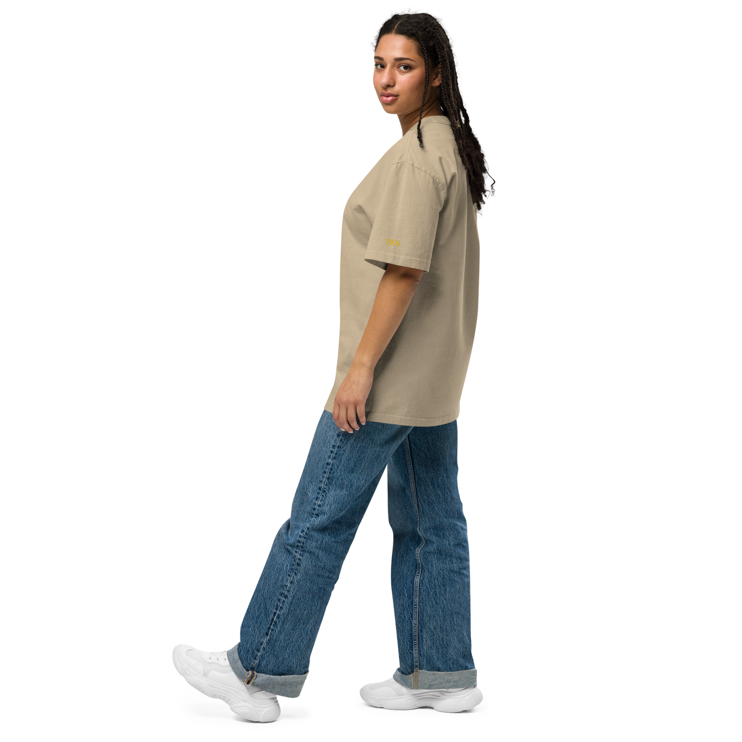 T-shirt oversize délavé
