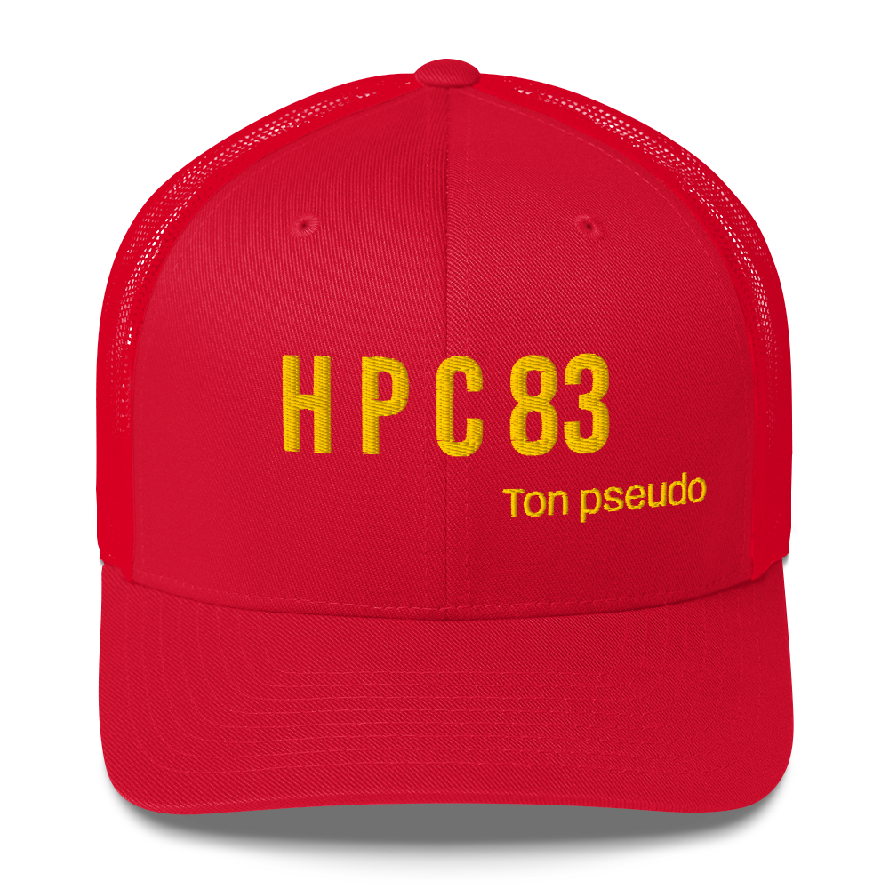 Casquette PK9 × HPC 83 — Red