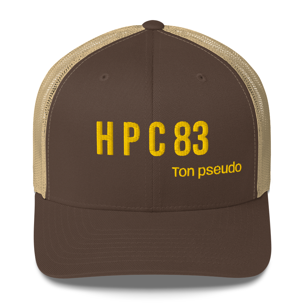 Casquette PK9 × HPC 83 — Brown/ Khaki