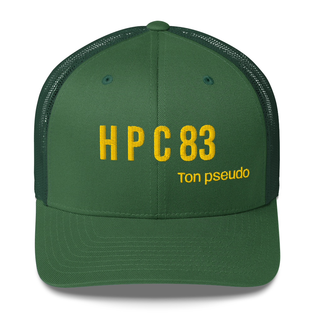 Casquette PK9 × HPC 83 — Evergreen