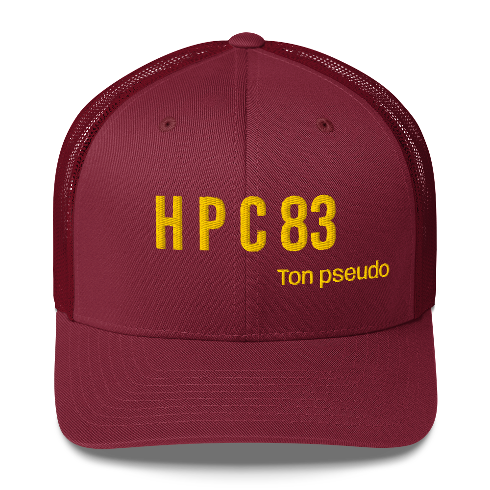 Casquette PK9 × HPC 83 – Édition Partner Club