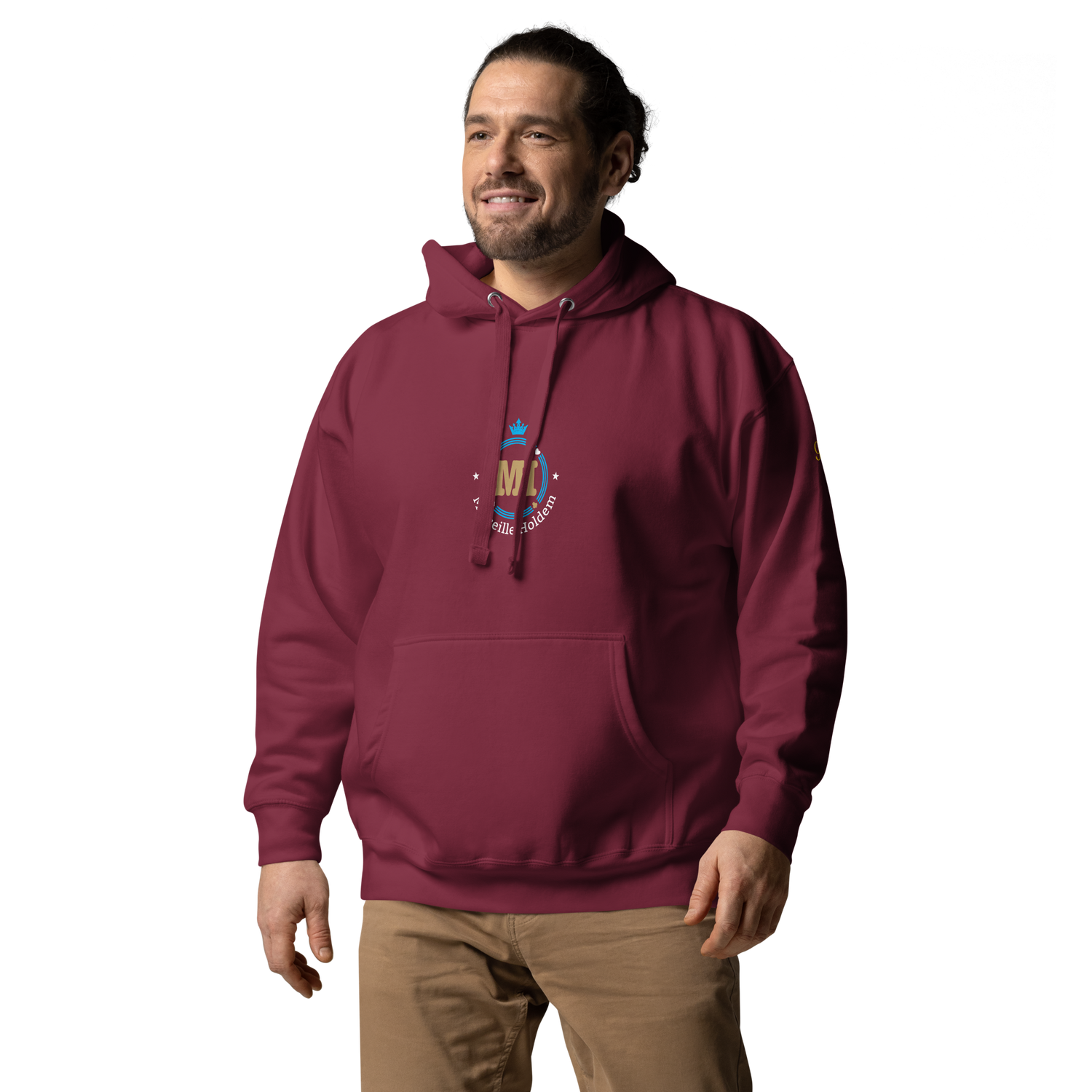 Mid Hoodie PK9 × Marseille Hold’em – Édition Partenaire