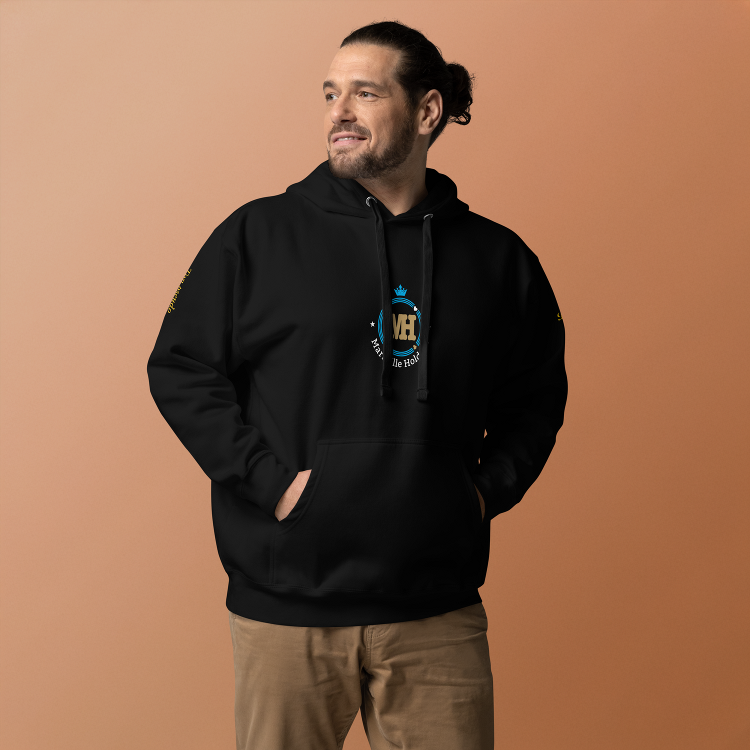 Mid Hoodie PK9 × Marseille Hold’em – Édition Partenaire
