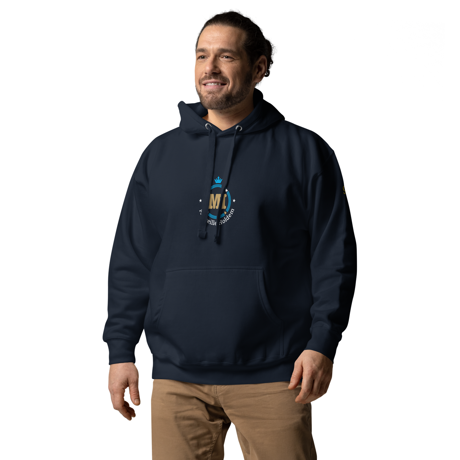 Mid Hoodie PK9 × Marseille Hold’em – Édition Partenaire