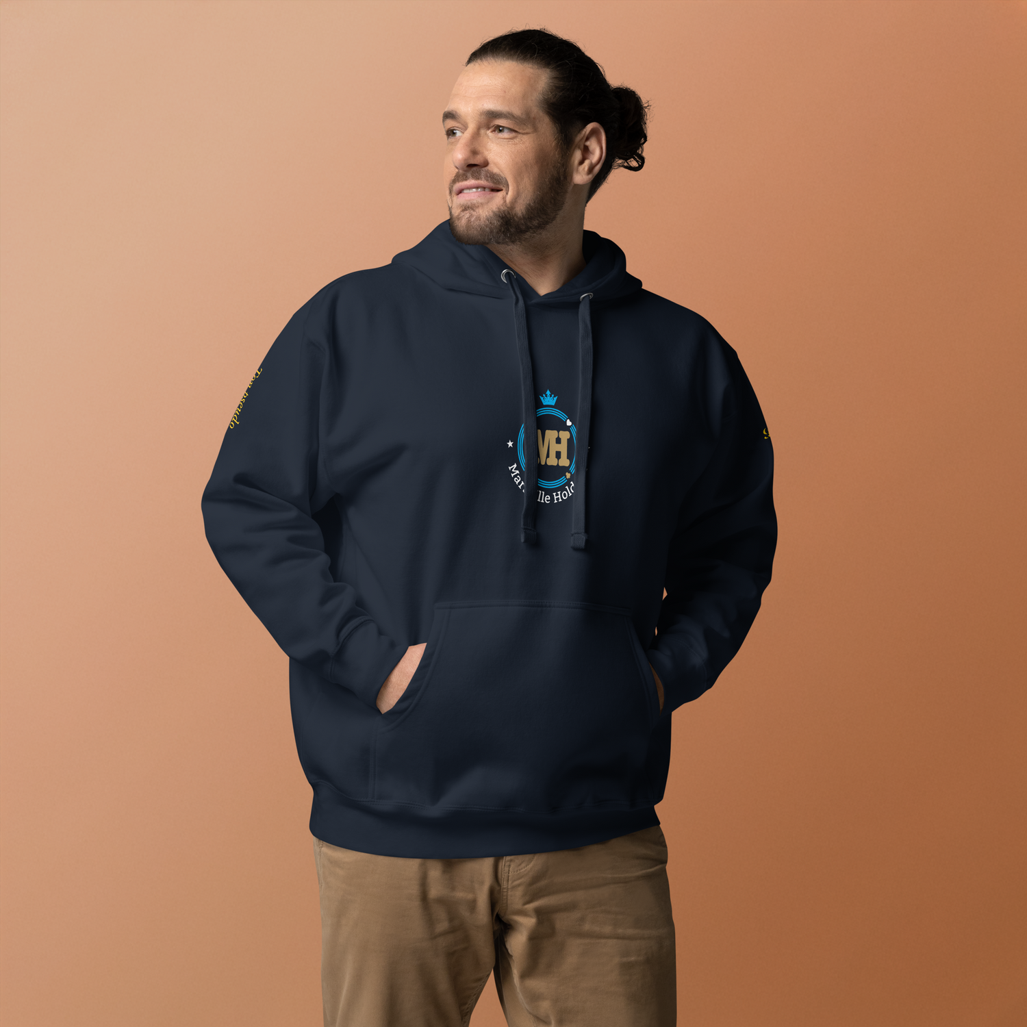 Mid Hoodie PK9 × Marseille Hold’em – Édition Partenaire