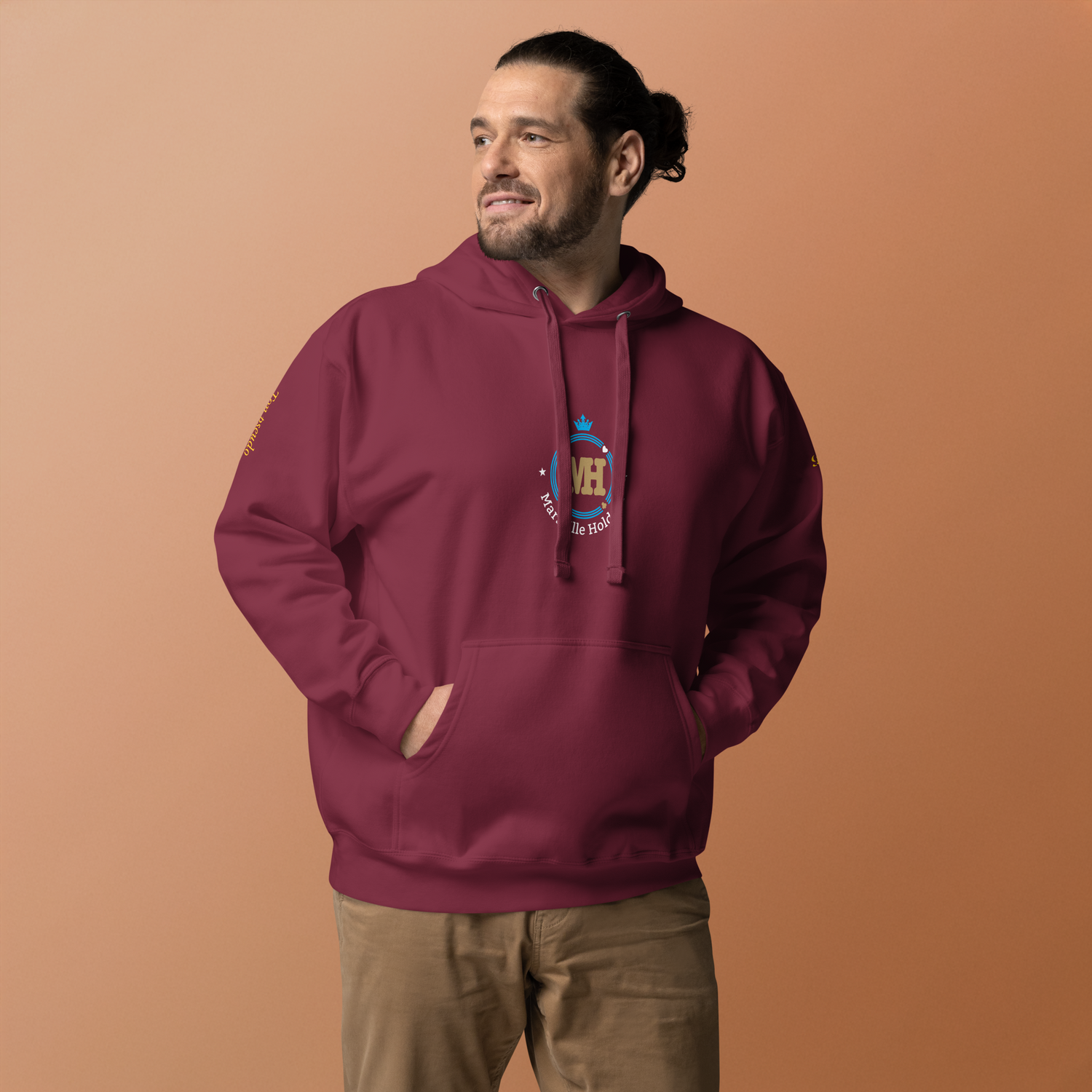 Mid Hoodie PK9 × Marseille Hold’em – Édition Partenaire