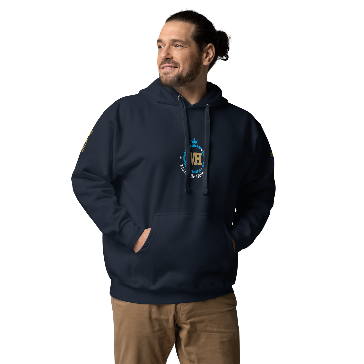 Mid Hoodie PK9 × Marseille Hold’em – Édition Partenaire