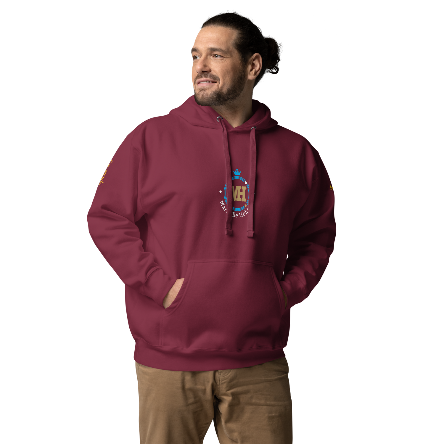 Mid Hoodie PK9 × Marseille Hold’em – Édition Partenaire
