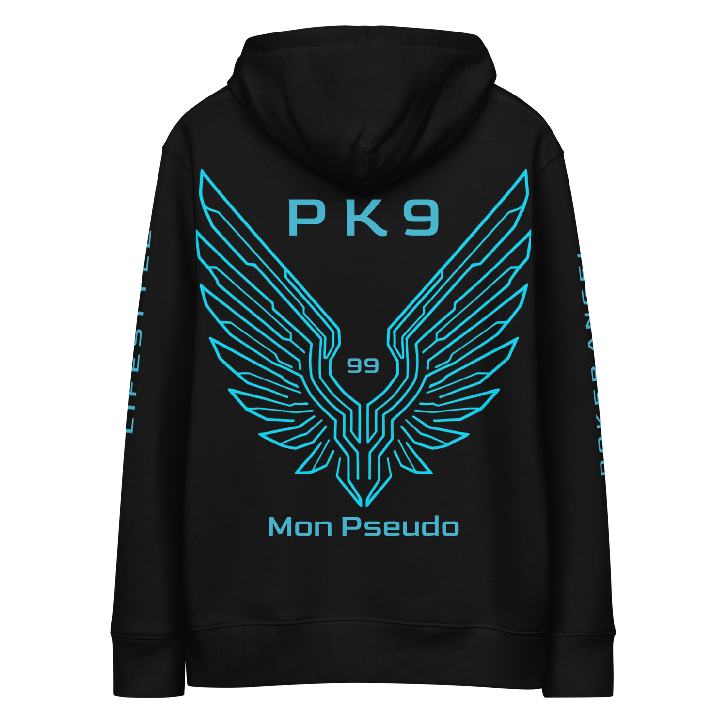 Hoodie Premium Biologique Poker Angel