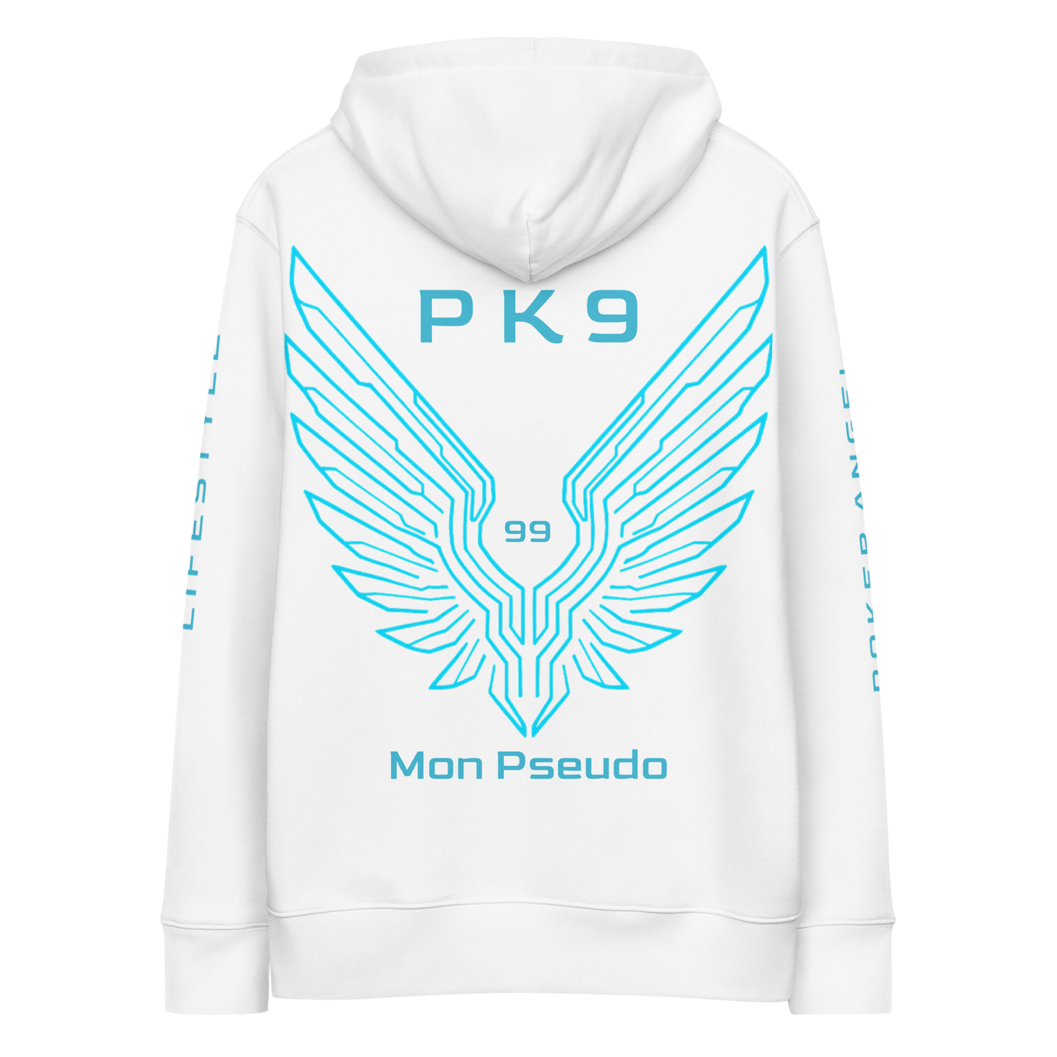 Hoodie Premium Biologique Poker Angel