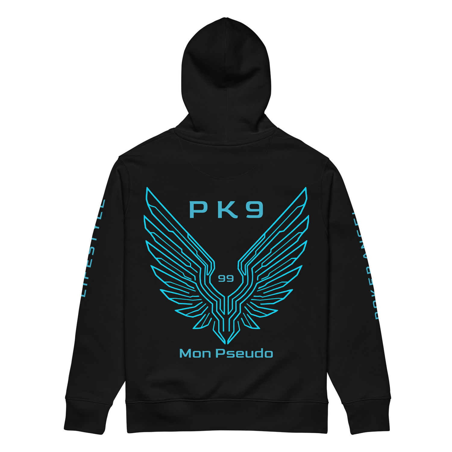 Hoodie Premium Biologique Poker Angel