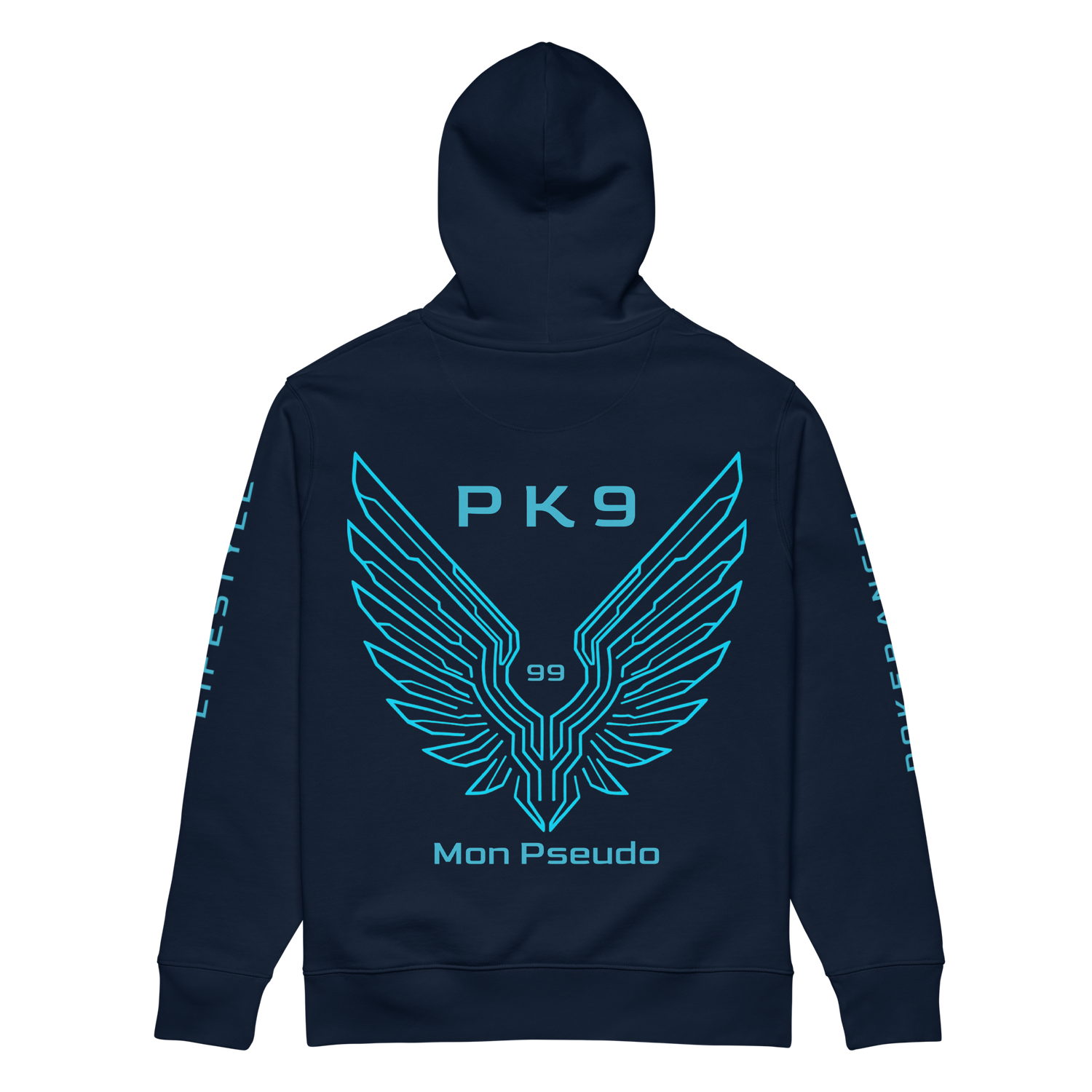 Hoodie Premium Biologique Poker Angel