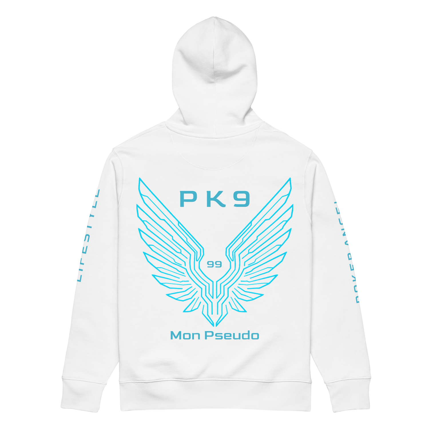 Hoodie Premium Biologique Poker Angel