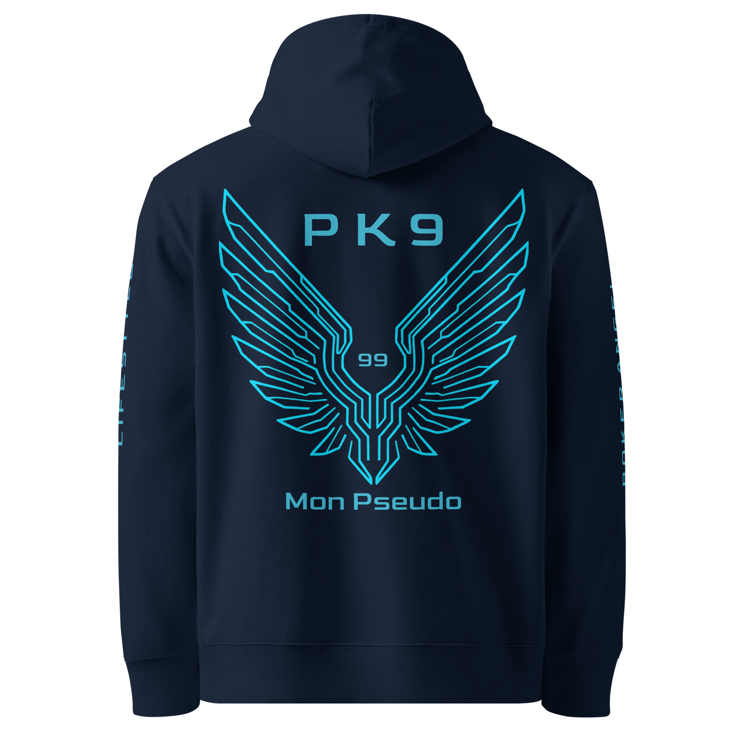 Hoodie Premium Biologique Poker Angel