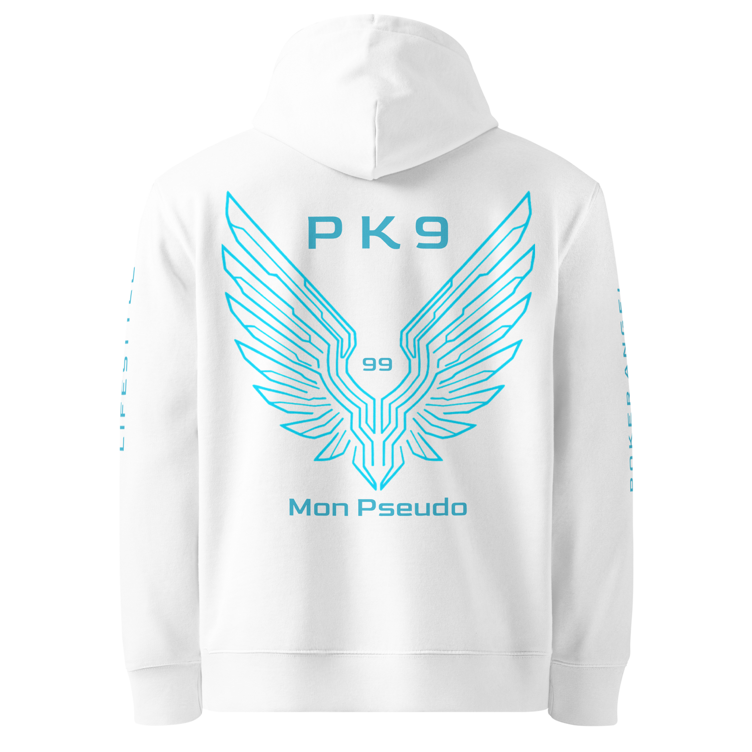 Hoodie Premium Biologique Poker Angel