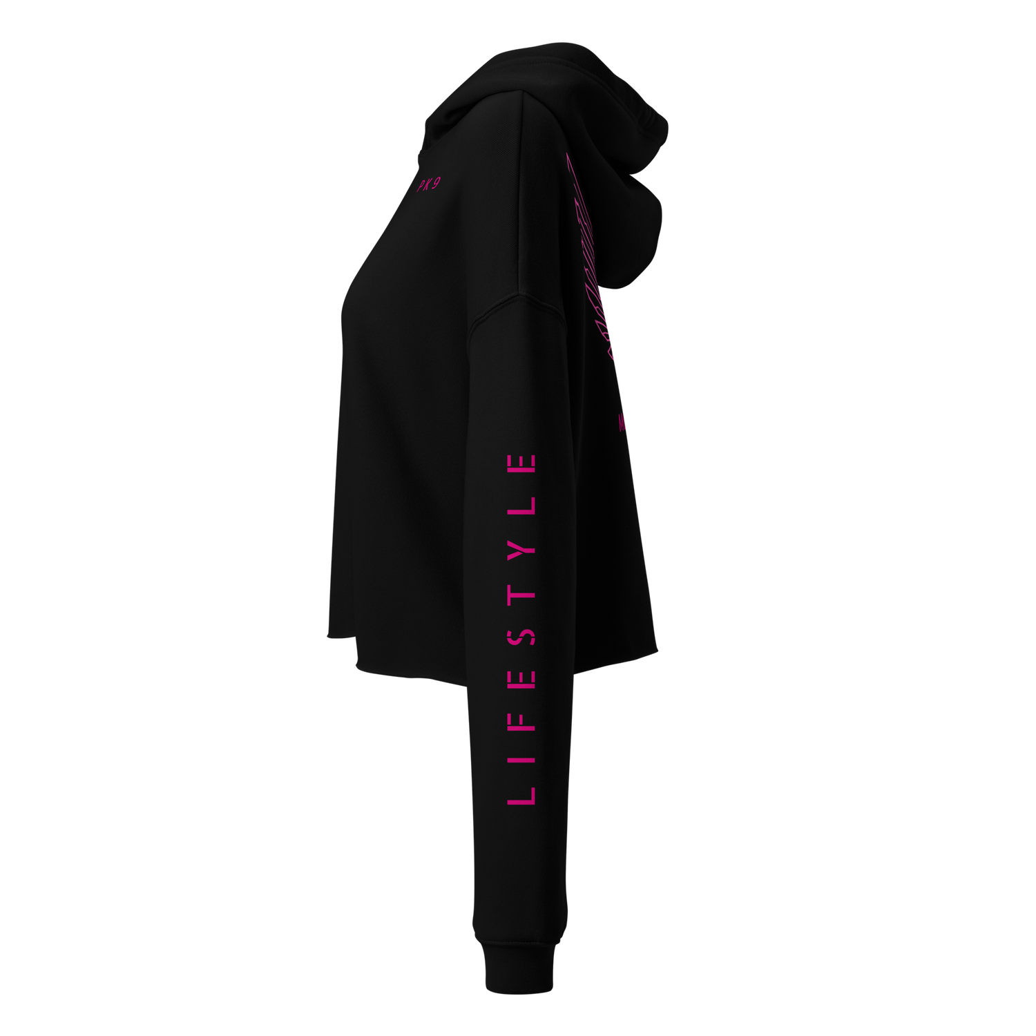 Crop Hoodie PK9 Poker Angel –