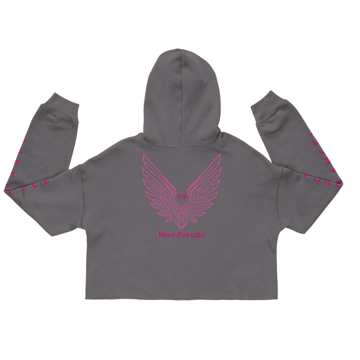 Crop Hoodie PK9 Poker Angel –