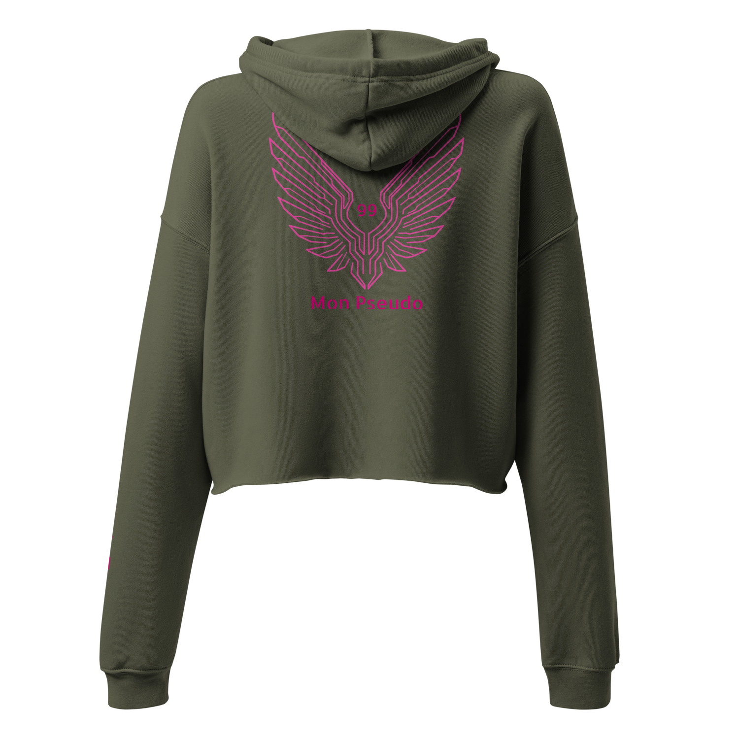 Crop Hoodie PK9 Poker Angel –