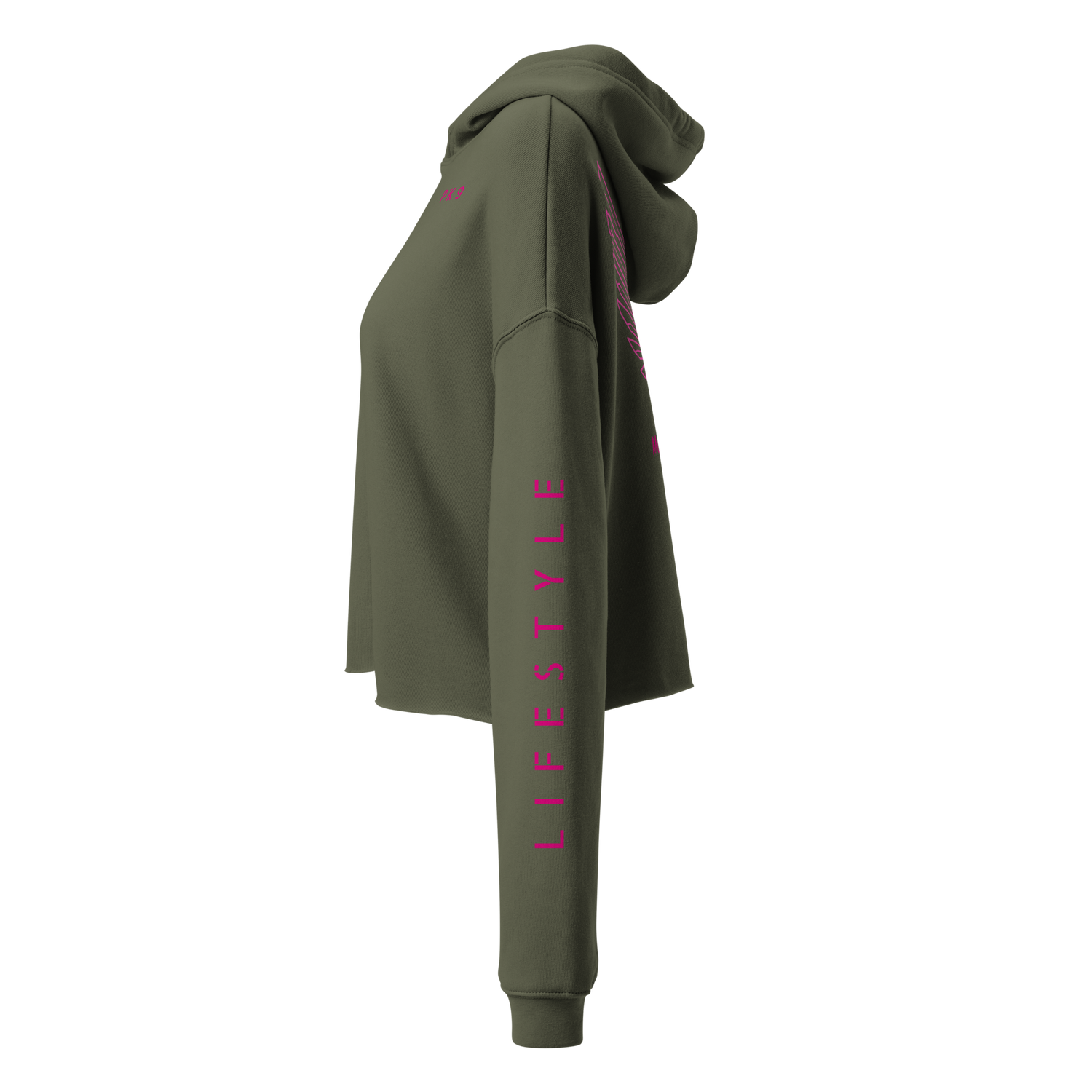 Crop Hoodie PK9 Poker Angel –