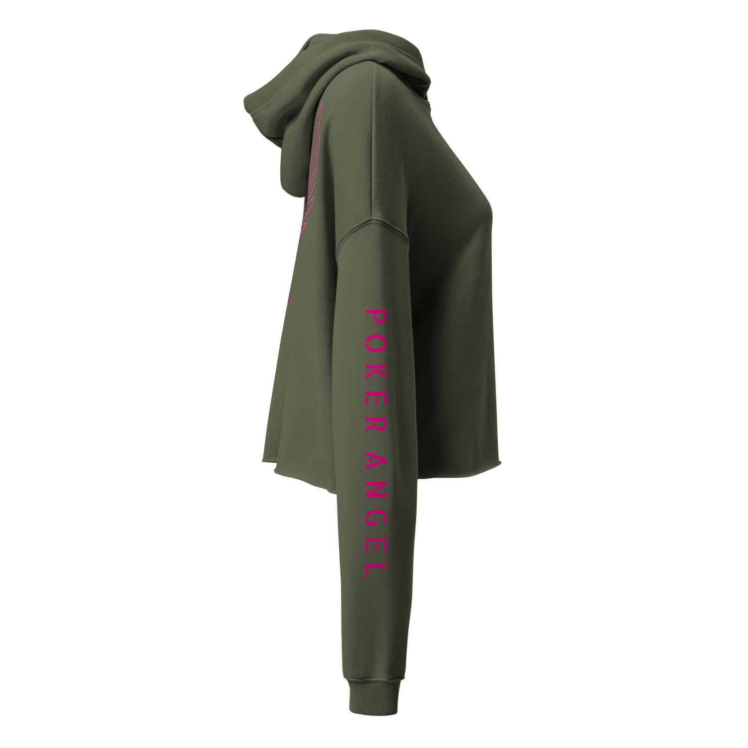 Crop Hoodie PK9 Poker Angel –