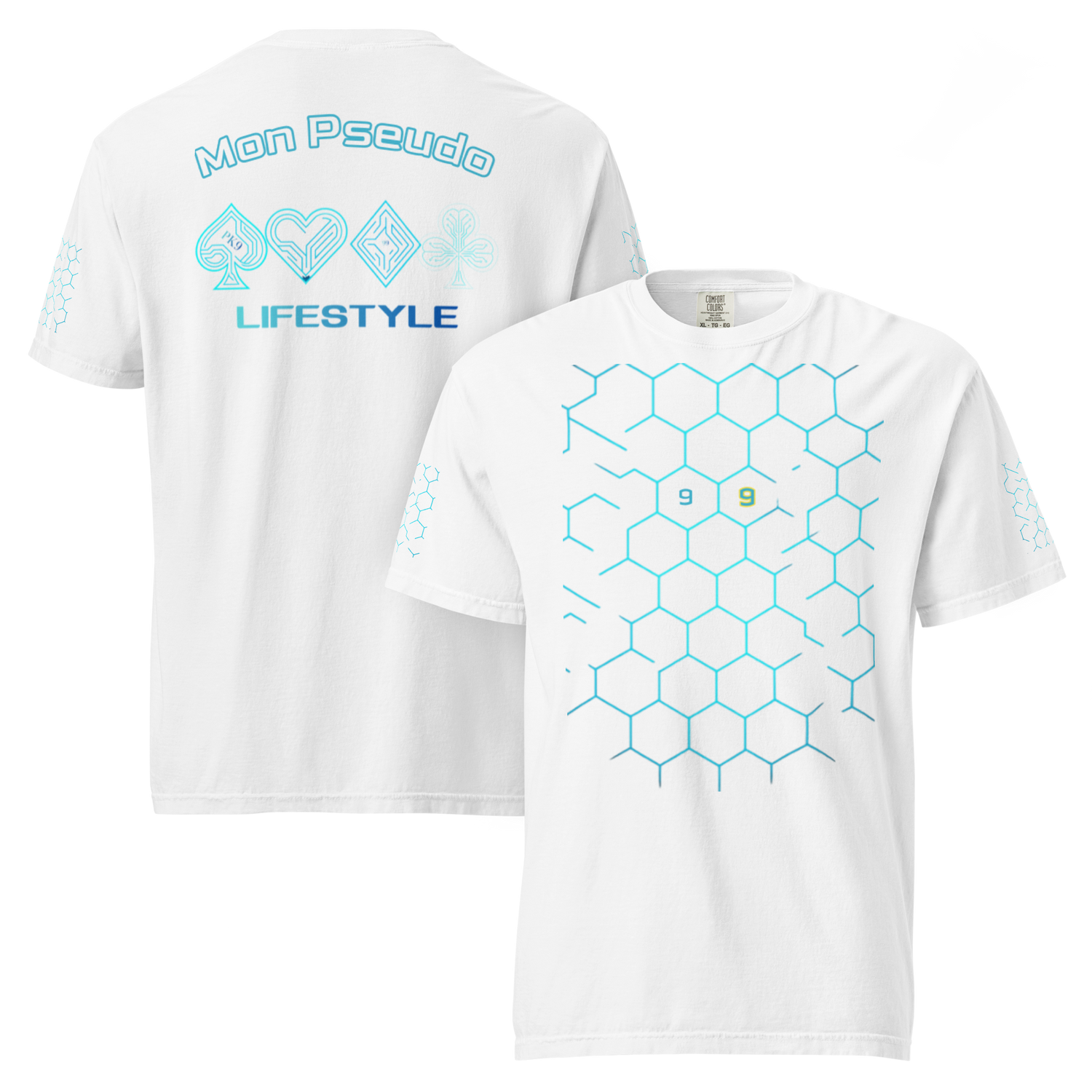 T-shirt teinté lourd PK9 Future Holdem