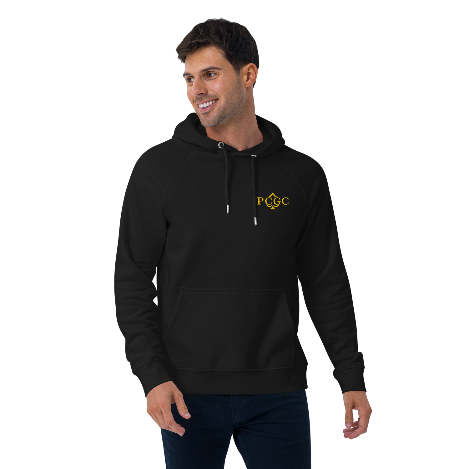 🌱Hoodie PK9 x Poker Cognac Organic Gold Embroidery Edition
