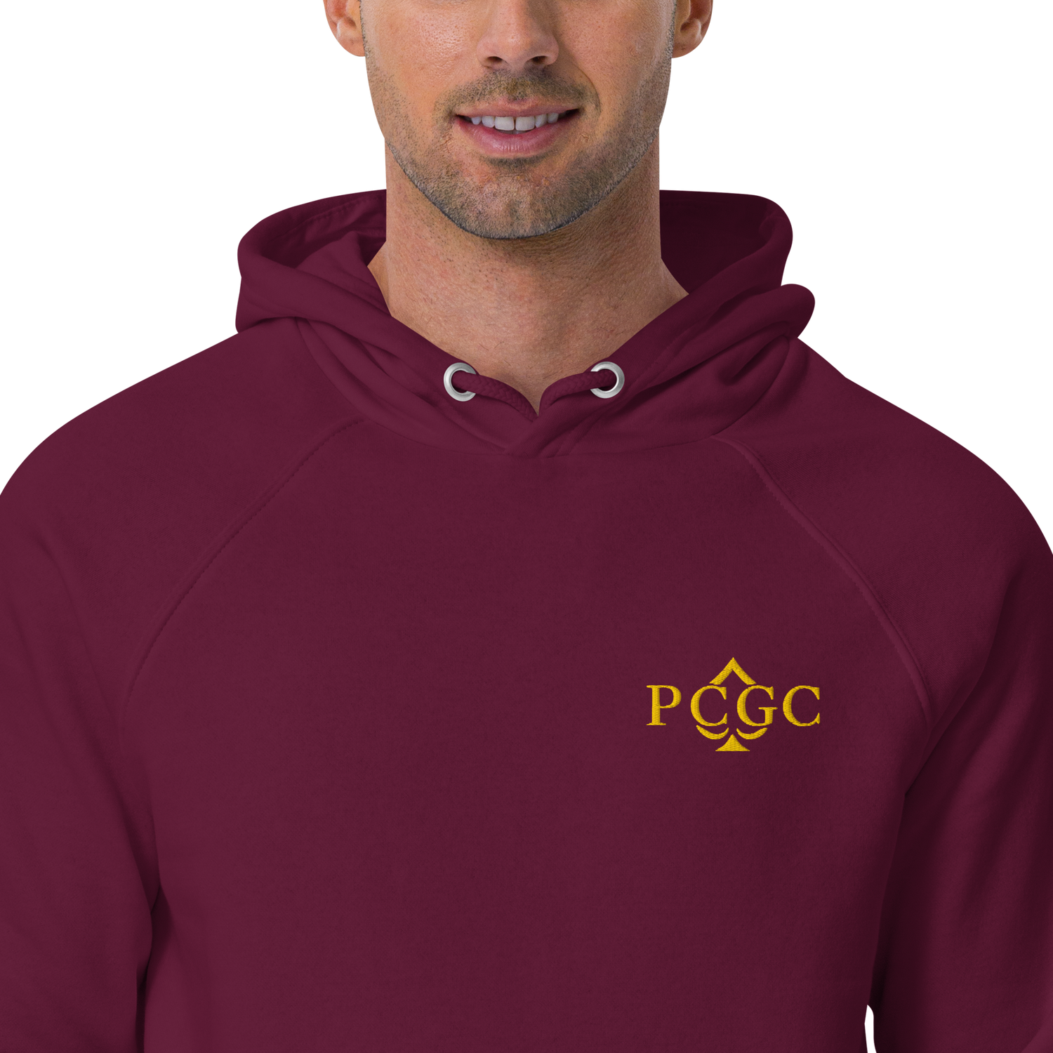 🌱Hoodie PK9 x Poker Cognac Organic Gold Embroidery Edition