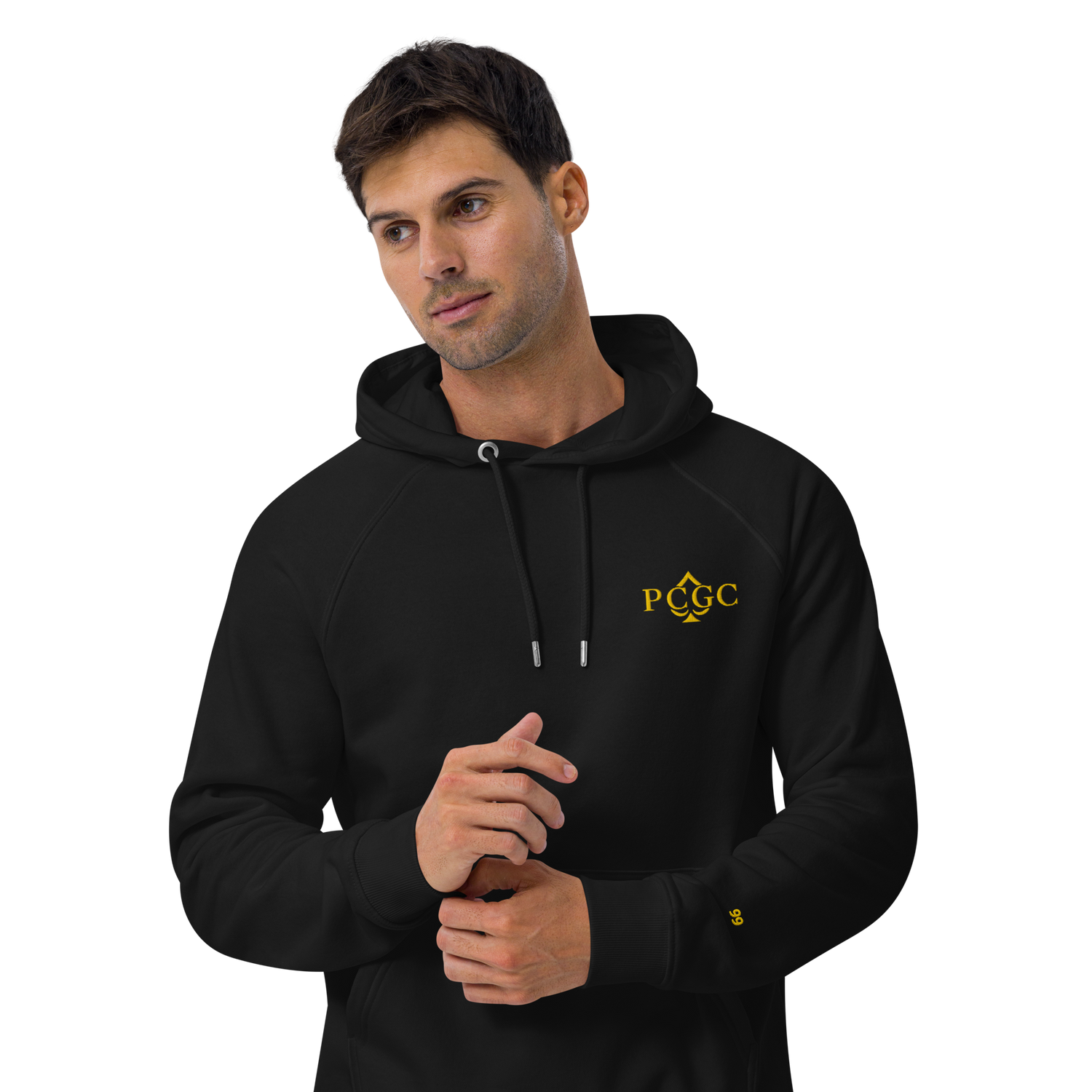 🌱Hoodie PK9 x Poker Cognac Organic Gold Embroidery Edition