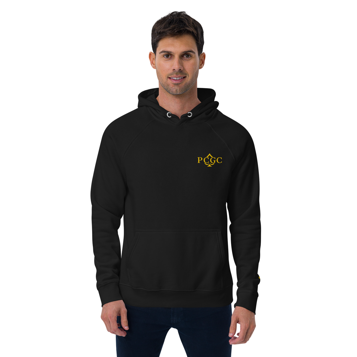 🌱Hoodie PK9 x Poker Cognac Organic Gold Embroidery Edition