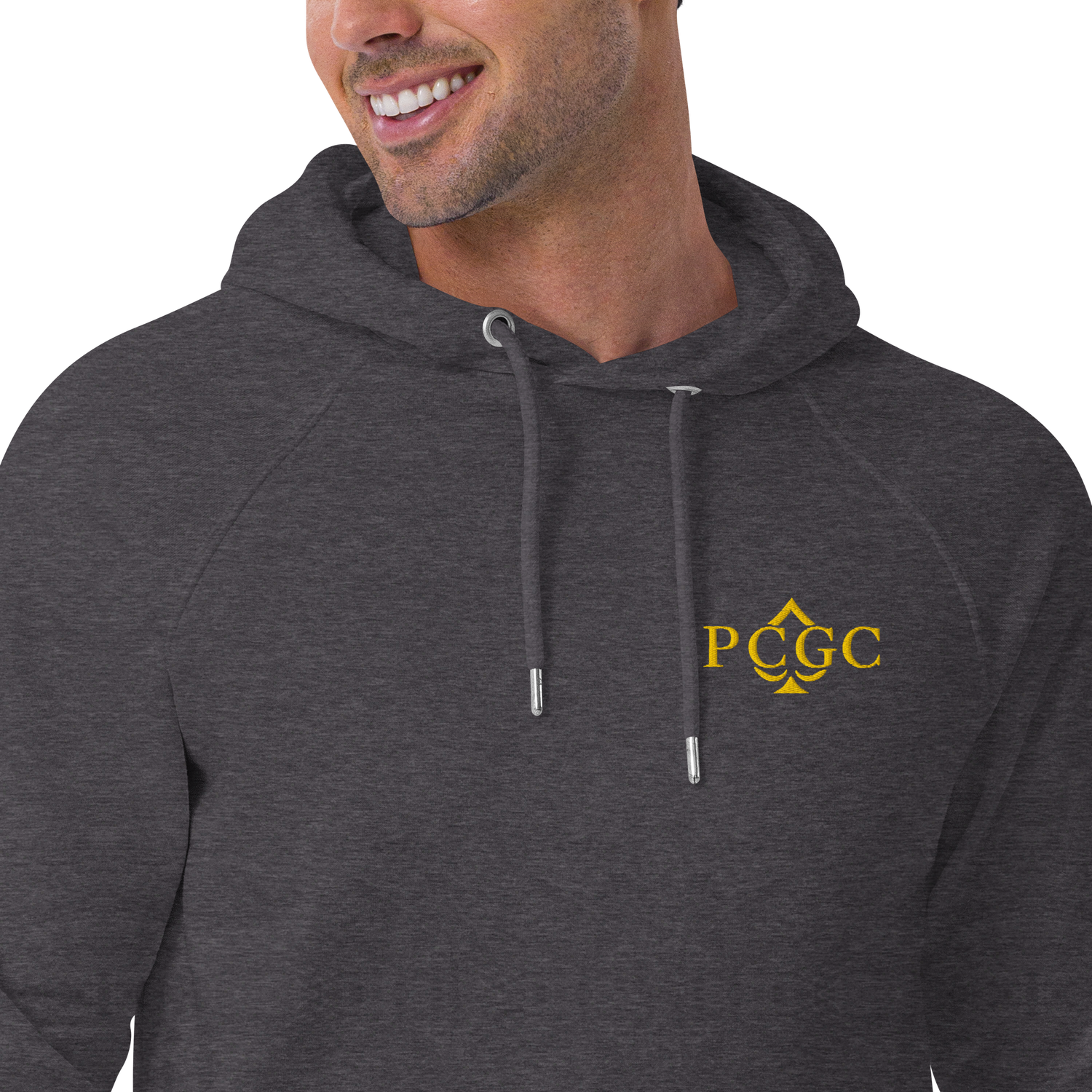 🌱Hoodie PK9 x Poker Cognac Organic Gold Embroidery Edition