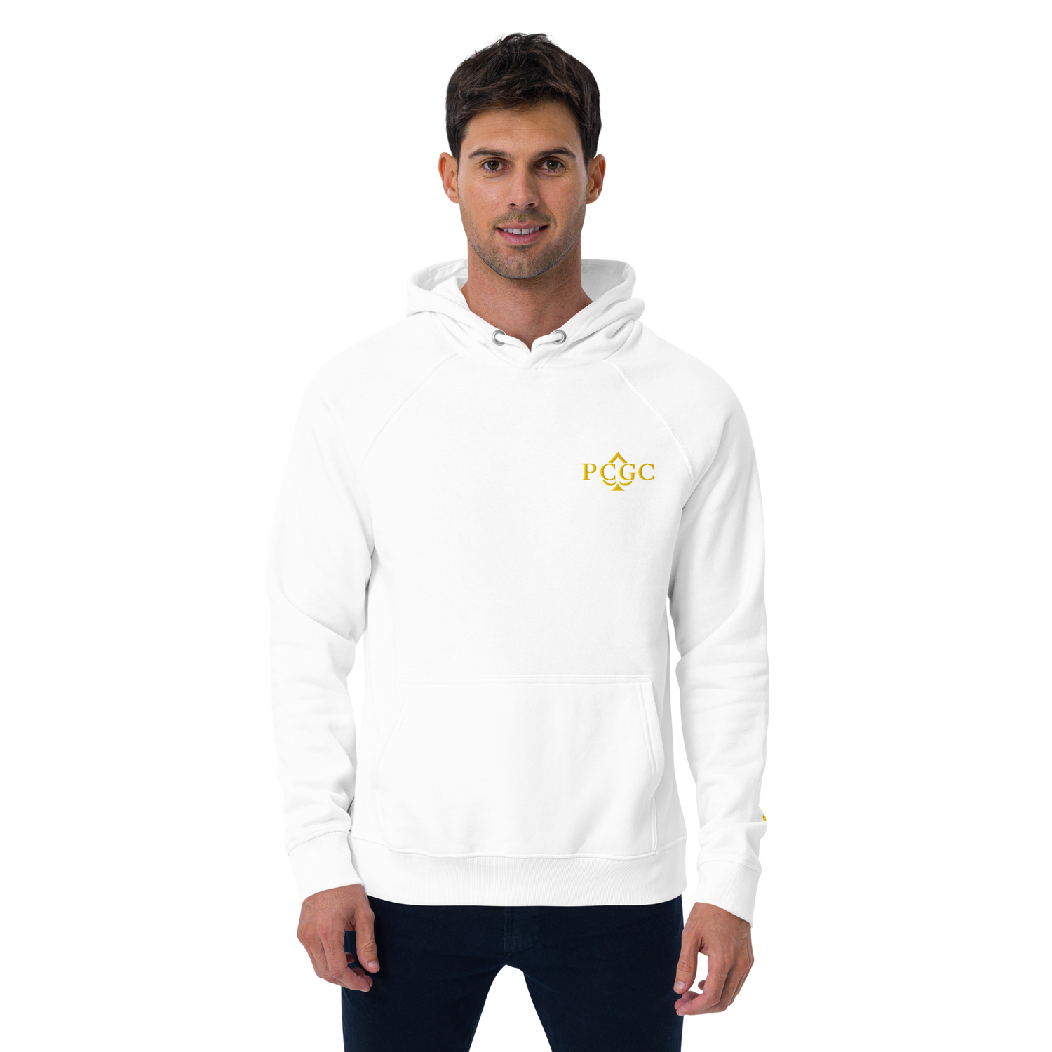 🌱Hoodie PK9 x Poker Cognac Organic Gold Embroidery Edition