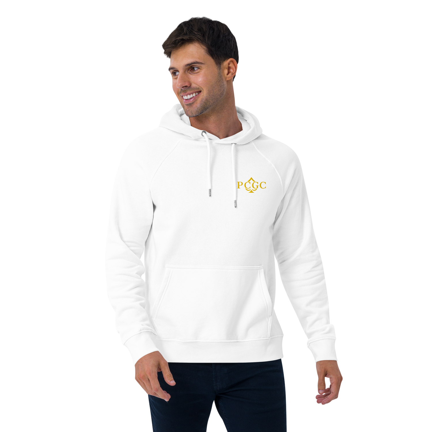 🌱Hoodie PK9 x Poker Cognac Organic Gold Embroidery Edition