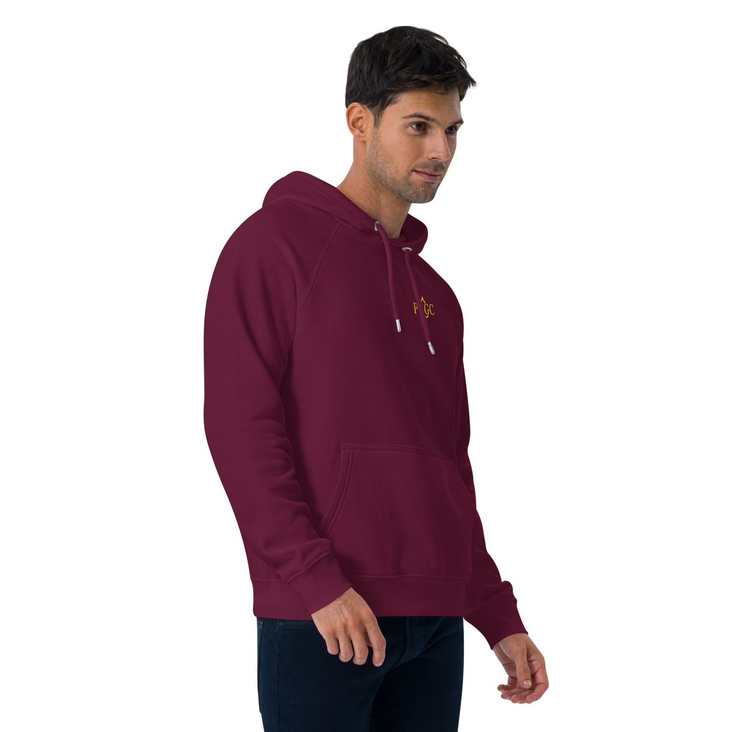 🌱Hoodie PK9 x Poker Cognac Organic Gold Embroidery Edition