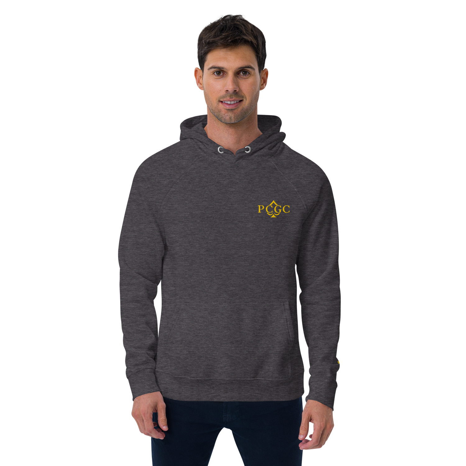 🌱Hoodie PK9 x Poker Cognac Organic Gold Embroidery Edition