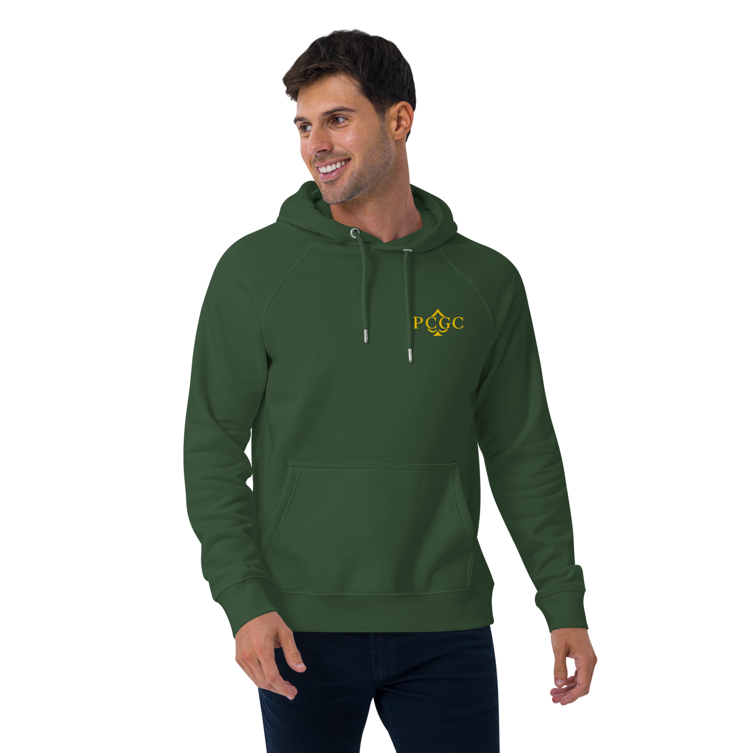 🌱Hoodie PK9 x Poker Cognac Organic Gold Embroidery Edition