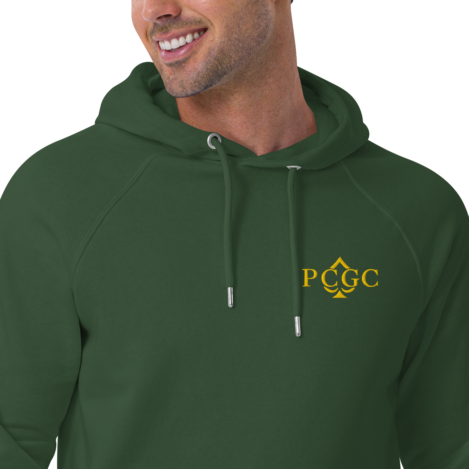 🌱Hoodie PK9 x Poker Cognac Organic Gold Embroidery Edition