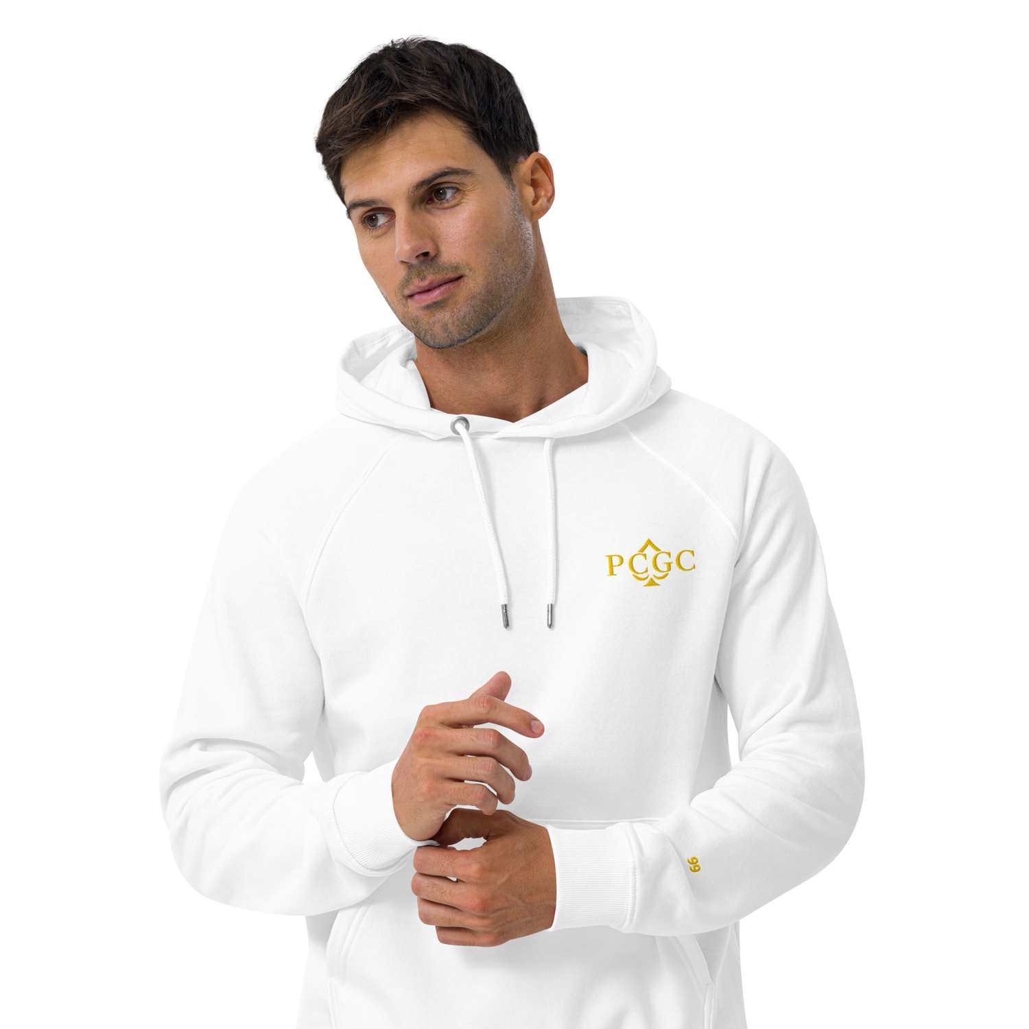 🌱Hoodie PK9 x Poker Cognac Organic Gold Embroidery Edition