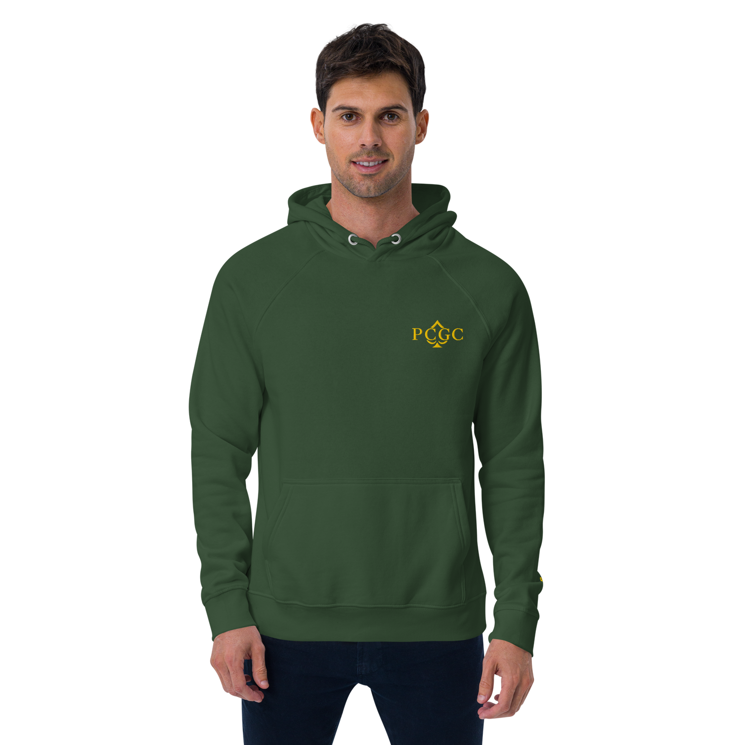 🌱Hoodie PK9 x Poker Cognac Organic Gold Embroidery Edition