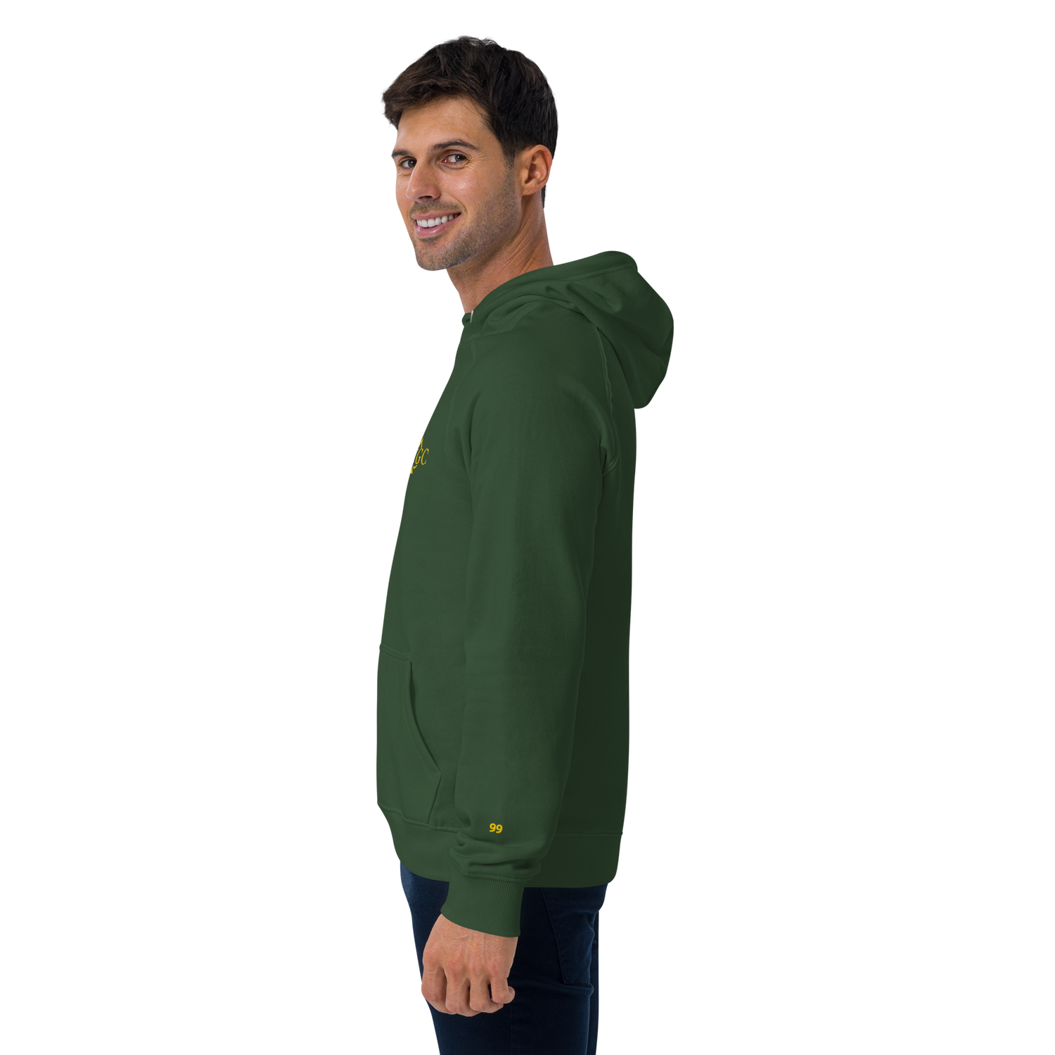 🌱Hoodie PK9 x Poker Cognac Organic Gold Embroidery Edition