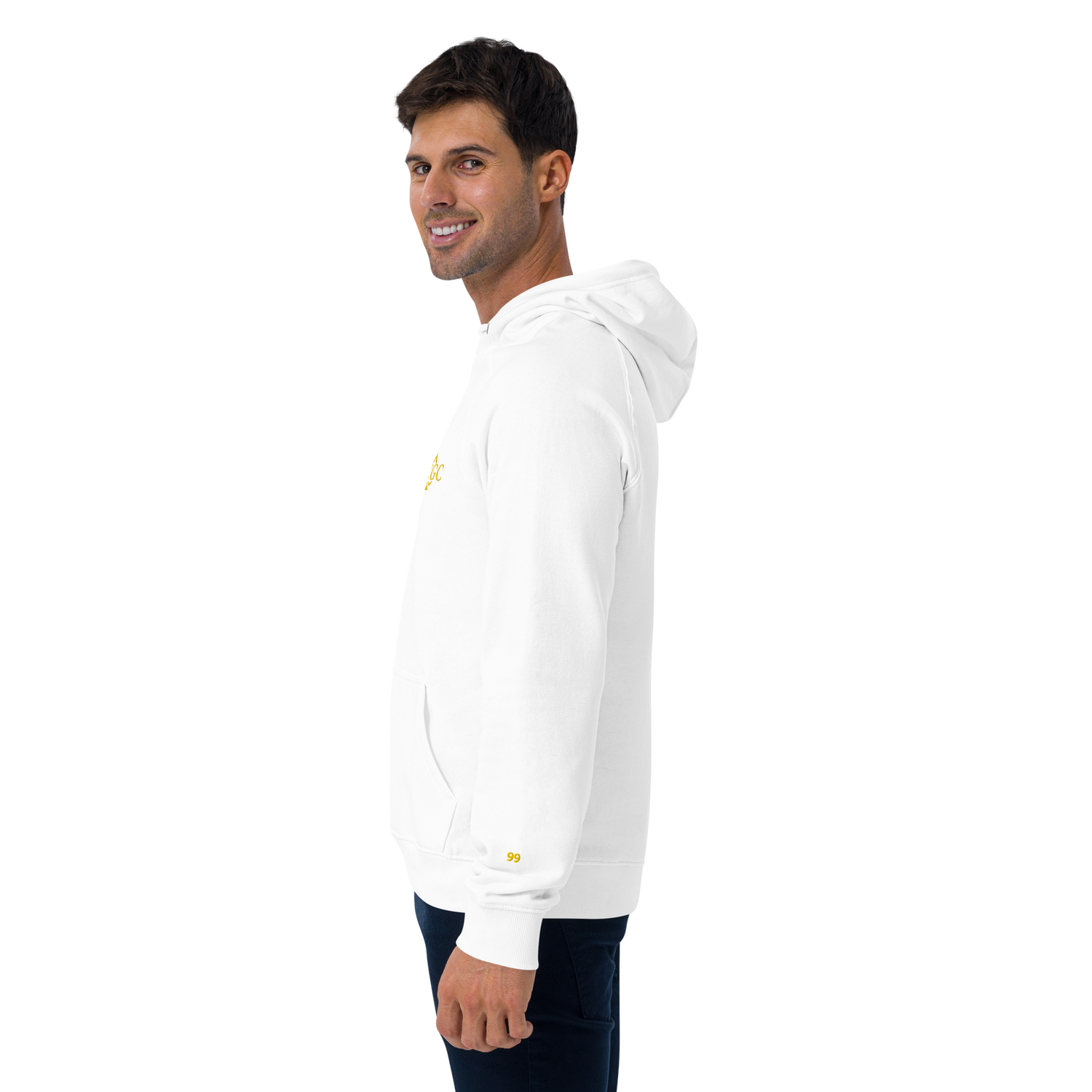 🌱Hoodie PK9 x Poker Cognac Organic Gold Embroidery Edition