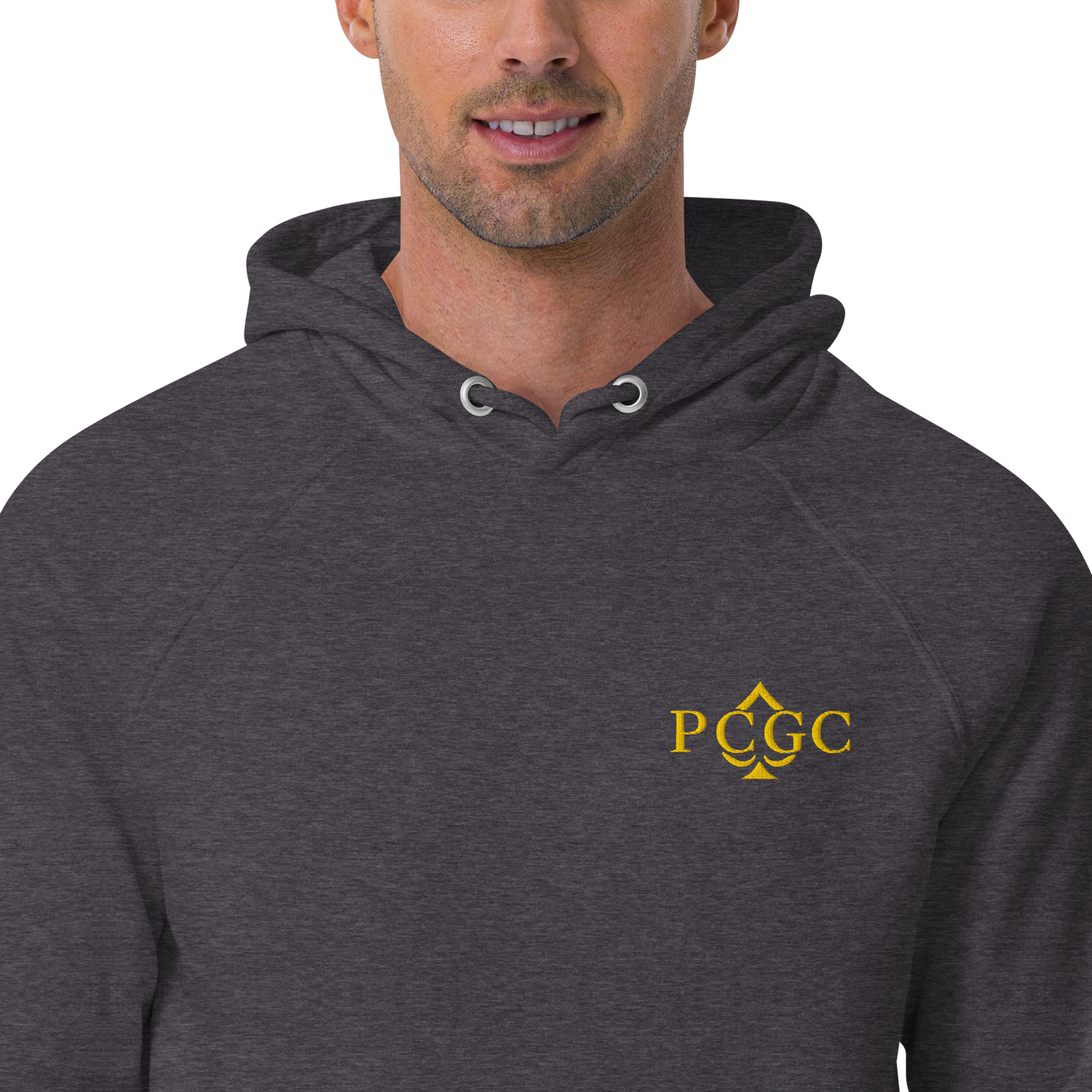 🌱Hoodie PK9 x Poker Cognac Organic Gold Embroidery Edition